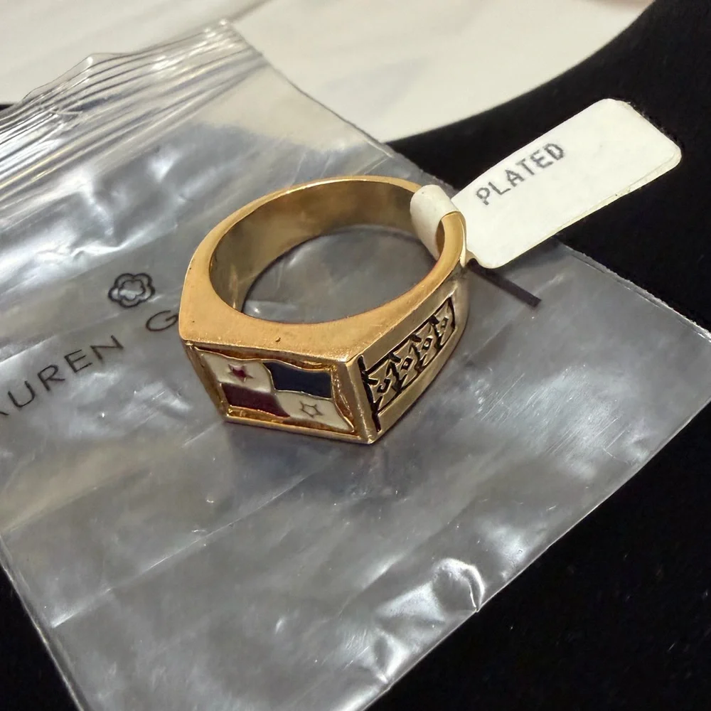 LAUREN G ADAMS STATEMENT RING SZ 10